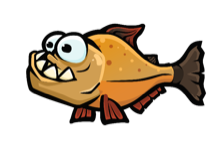 Piranha predator